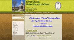 Desktop Screenshot of christchurchucc.org